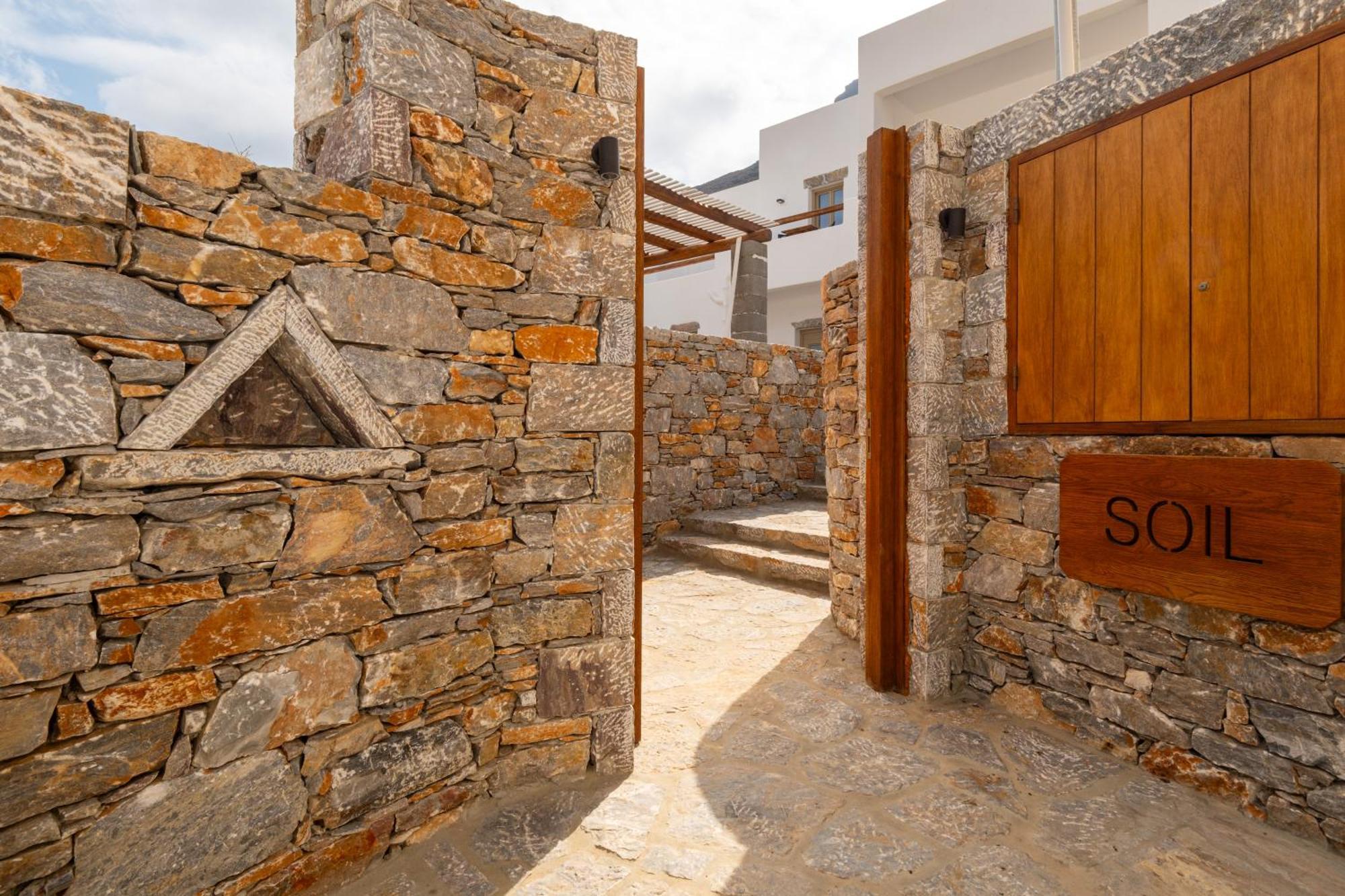 Soil Amorgos Katápola Buitenkant foto