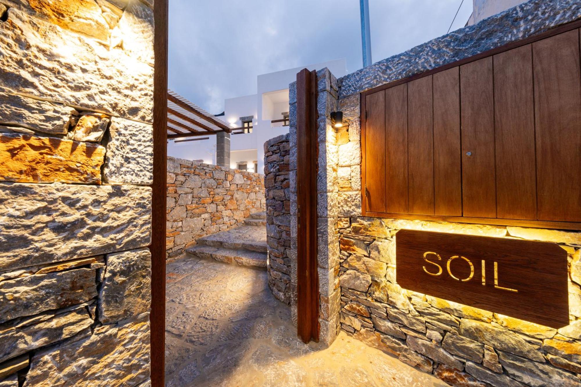 Soil Amorgos Katápola Buitenkant foto